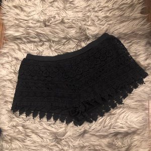 ⭐️Buy 1 get 1 FREE⭐️ Black lace festival shorts